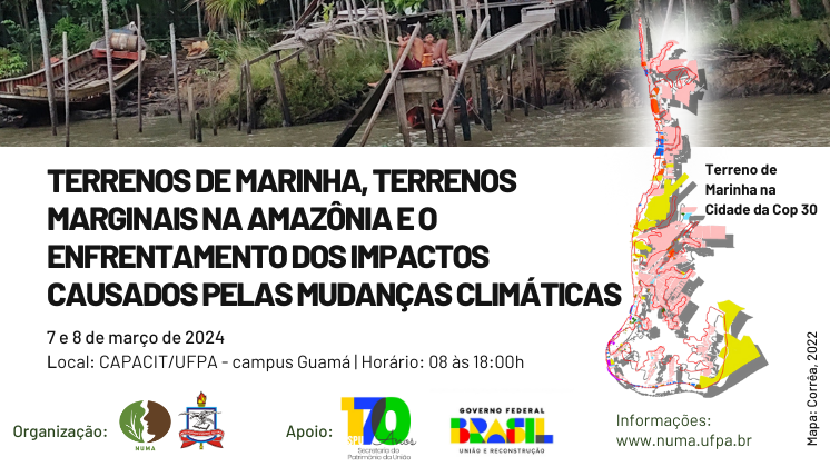 NUMA realiza seminário sobre Terrenos de Marinha e os Impactos Causados pelas Mudanças Climáticas